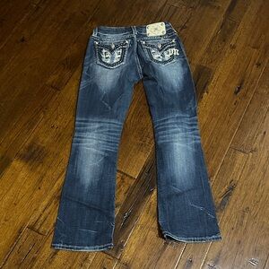 Miss Me Dark Blue Boot Cut Jeans